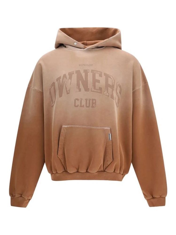 Beige Cotton Sweatshirt