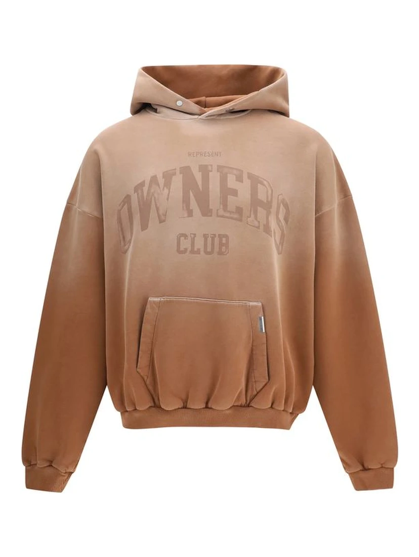 Beige Cotton Sweatshirt