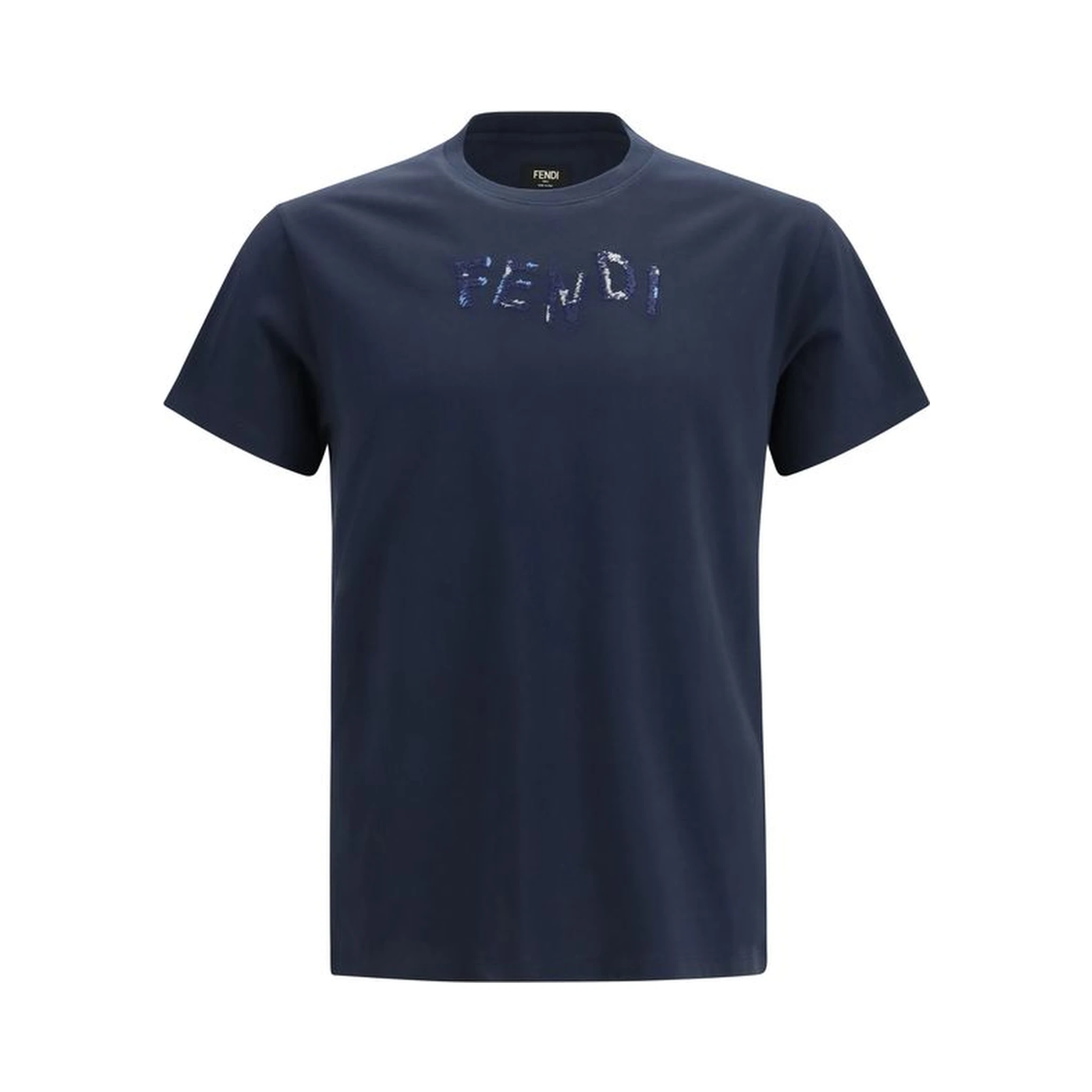 Blue Cotton T-Shirt