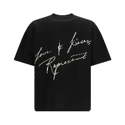 Black Cotton T-Shirt