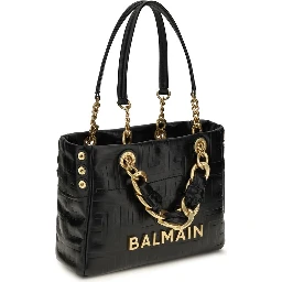 Black Calf Leather Bos Taurus Shoulder Bag