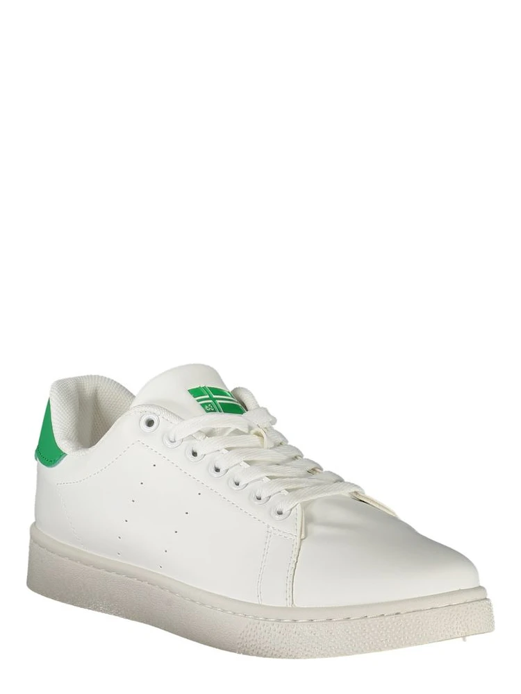 White Polyurethane Men's Sneaker alternative