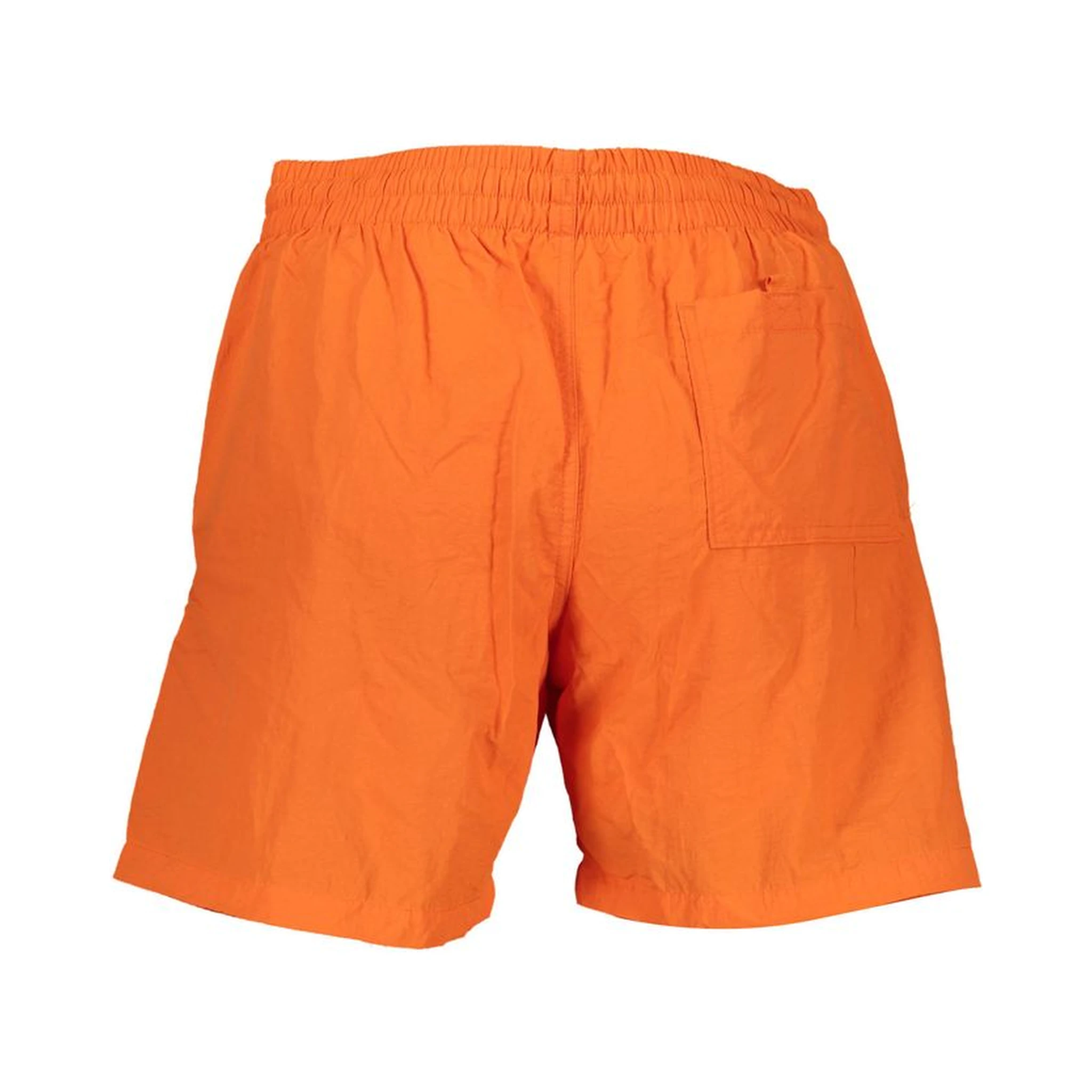 Orange Polymide Men's Swimwear