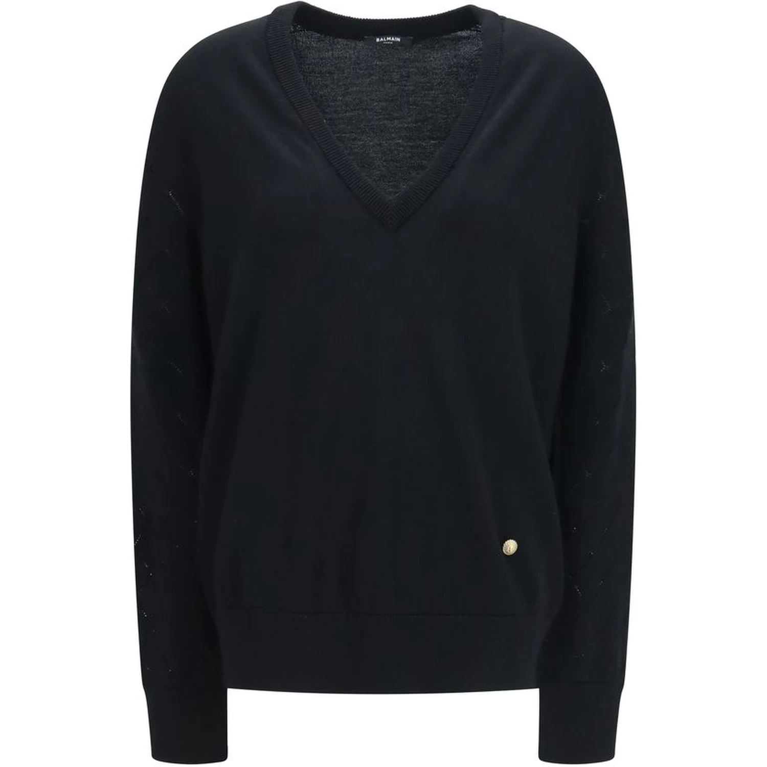 Black Wool Oves Aries Sweatshirt