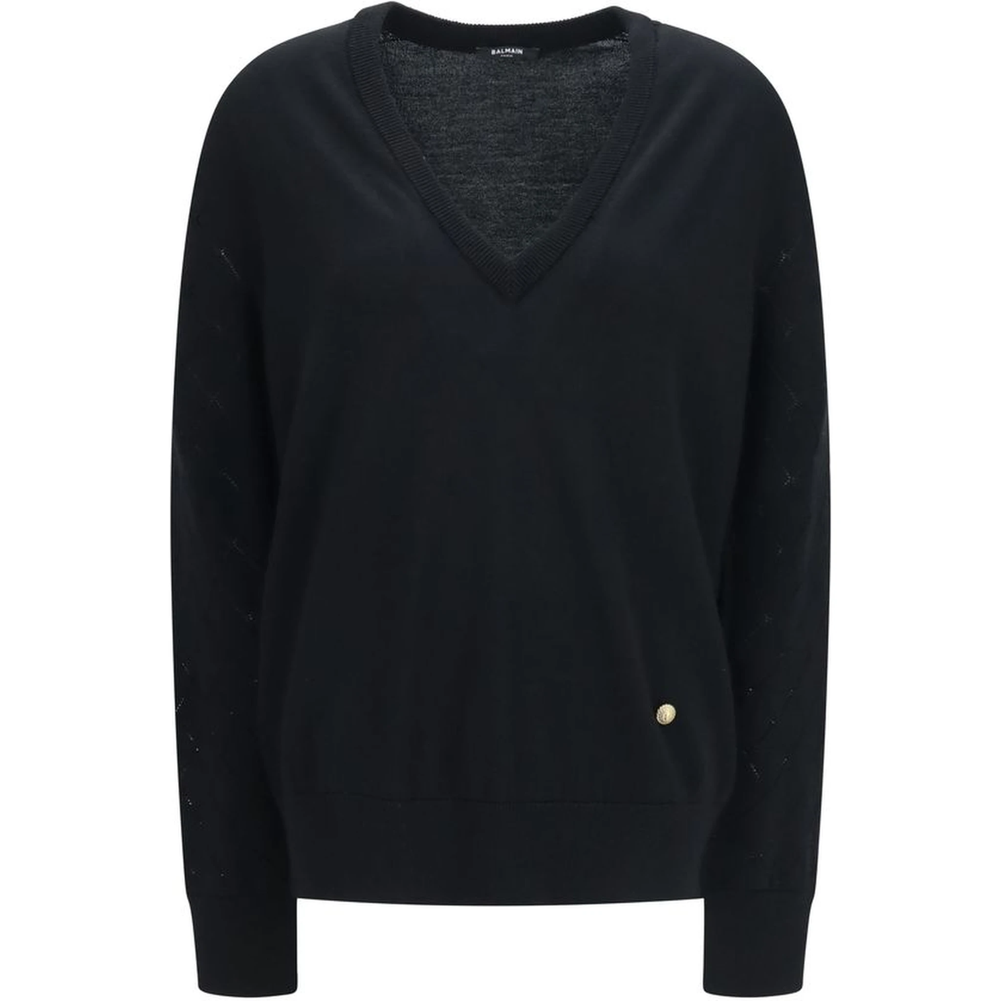 Black Wool Oves Aries Sweatshirt