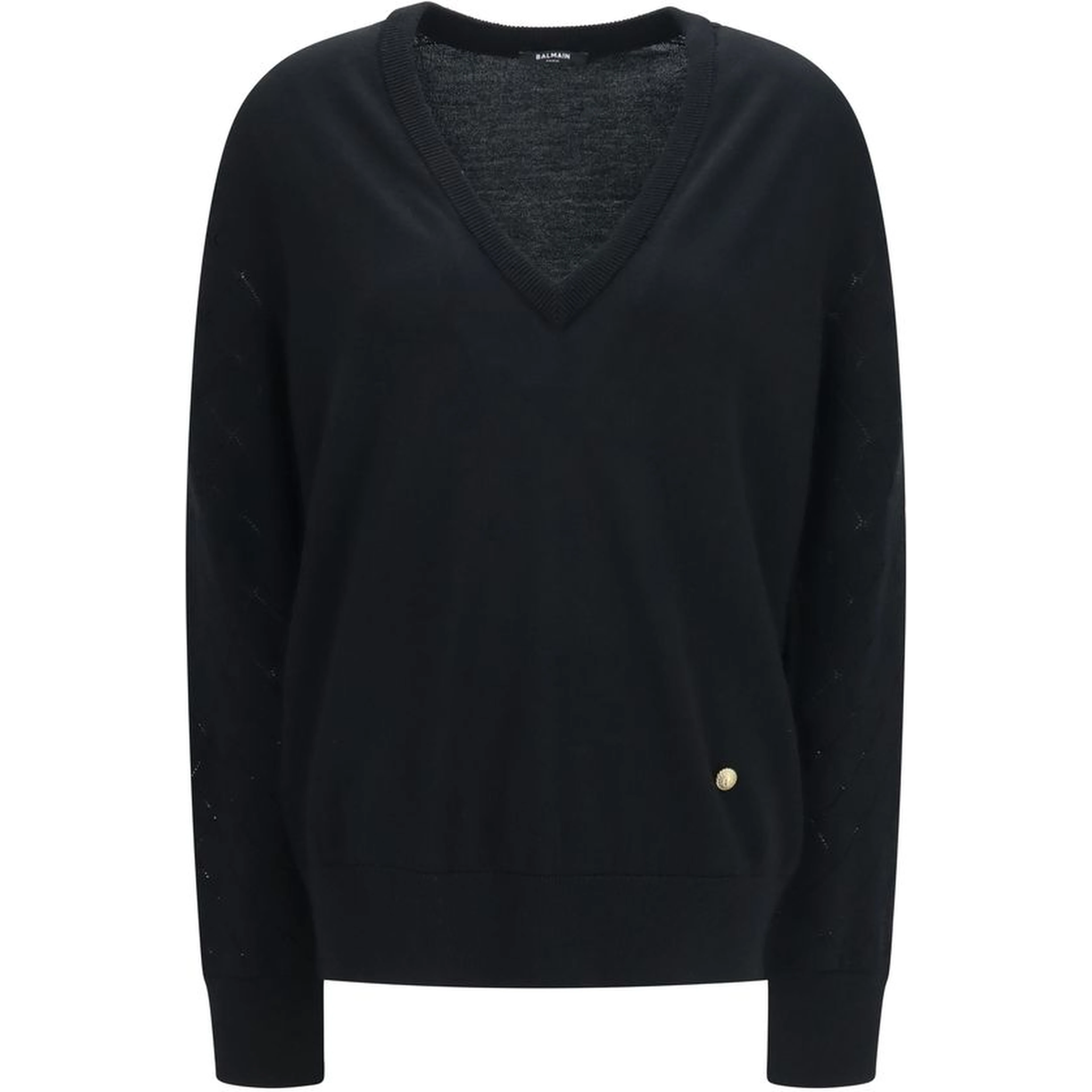 Black Wool Oves Aries Sweatshirt