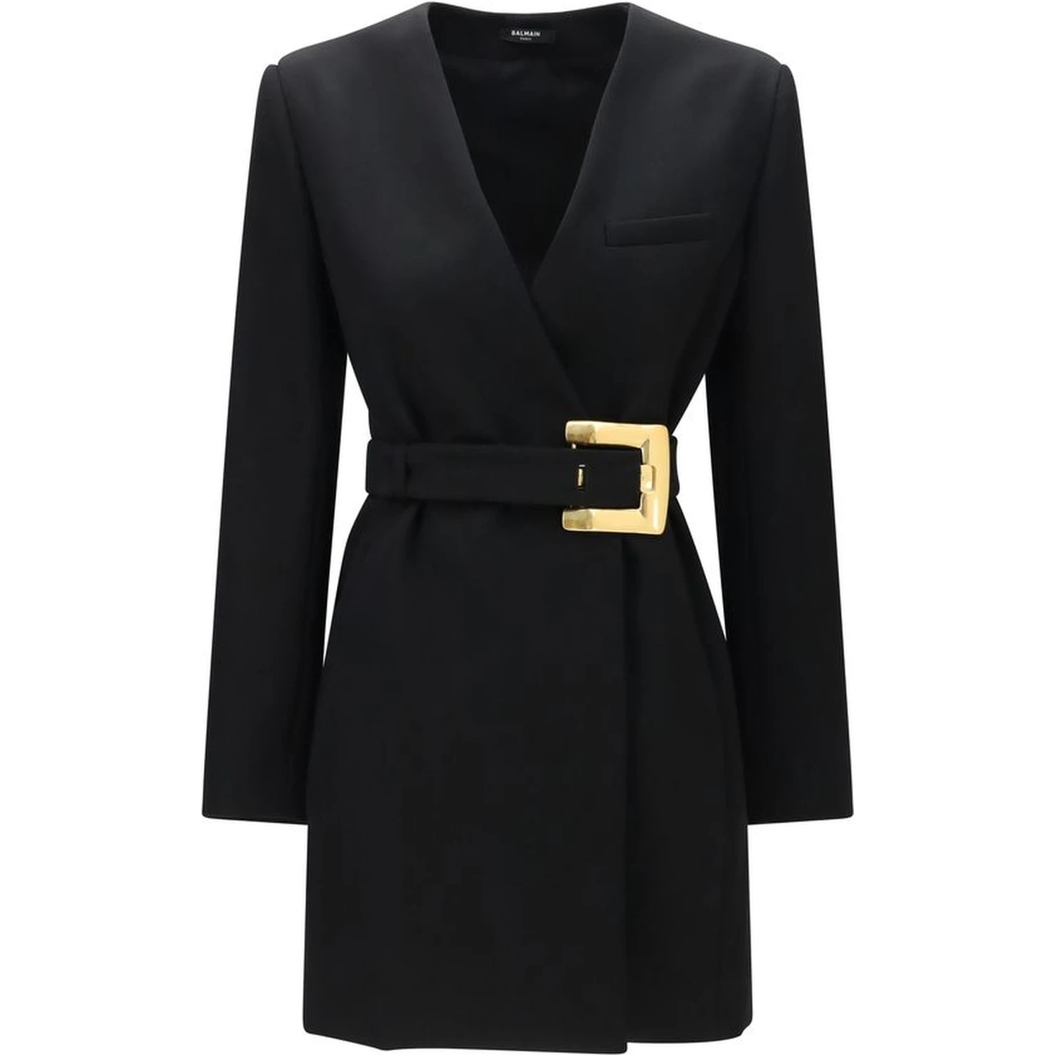 Black Wool Oves Aries Blazer