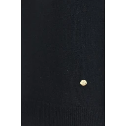 Black Wool Oves Aries Sleeveles Sweater