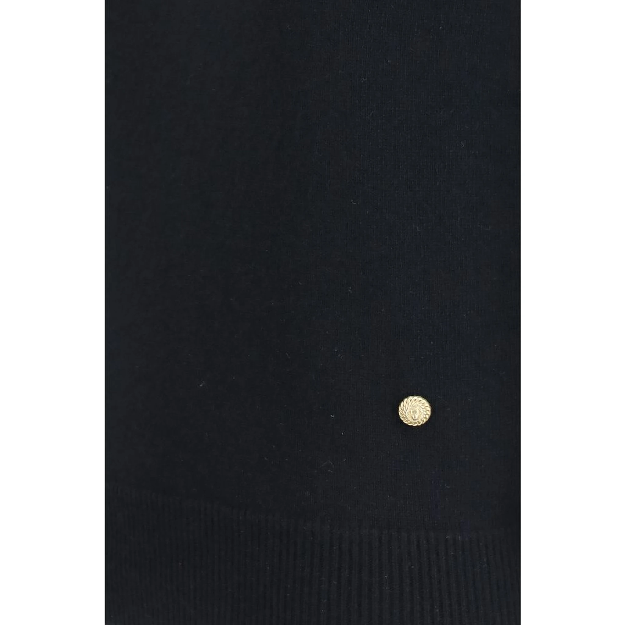 Black Wool Oves Aries Sleeveles Sweater
