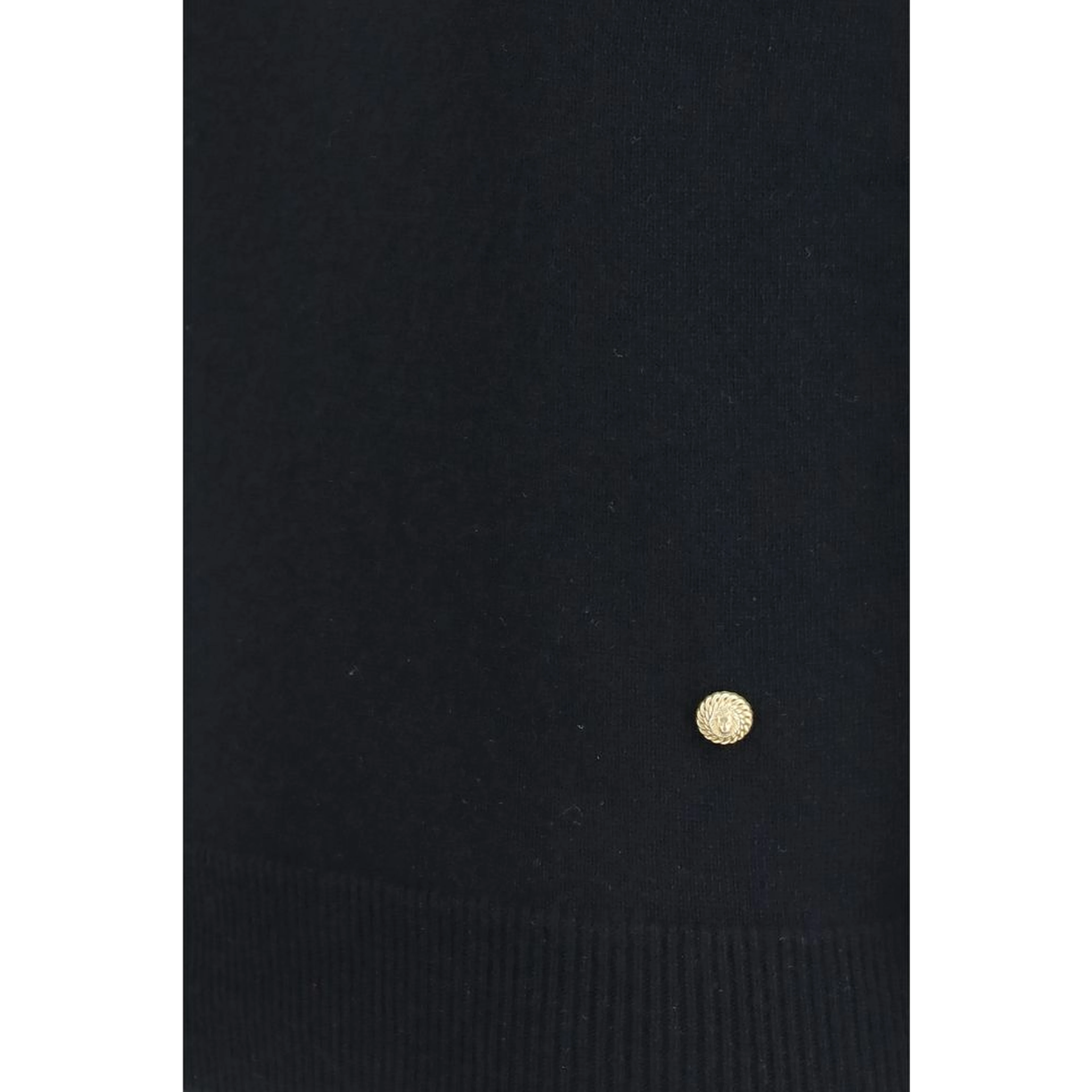 Black Wool Oves Aries Sleeveles Sweater