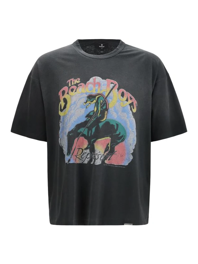 Gray Cotton T-Shirt