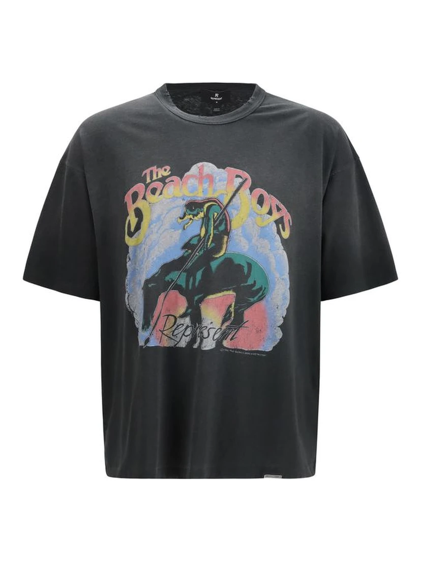 Gray Cotton T-Shirt