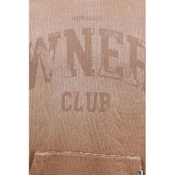 Beige Cotton Sweatshirt