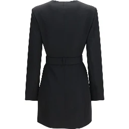 Black Wool Oves Aries Blazer