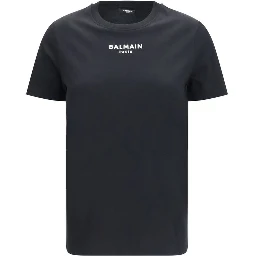 Black Cotton T-Shirt