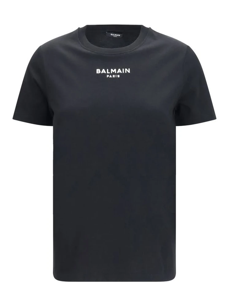 Black Cotton T-Shirt
