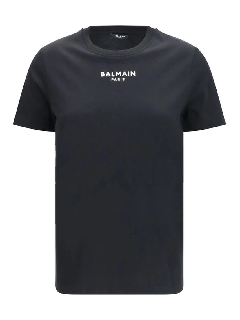 Black Cotton T-Shirt