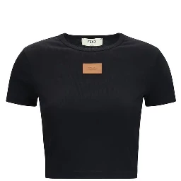 Black Cotton T-Shirt