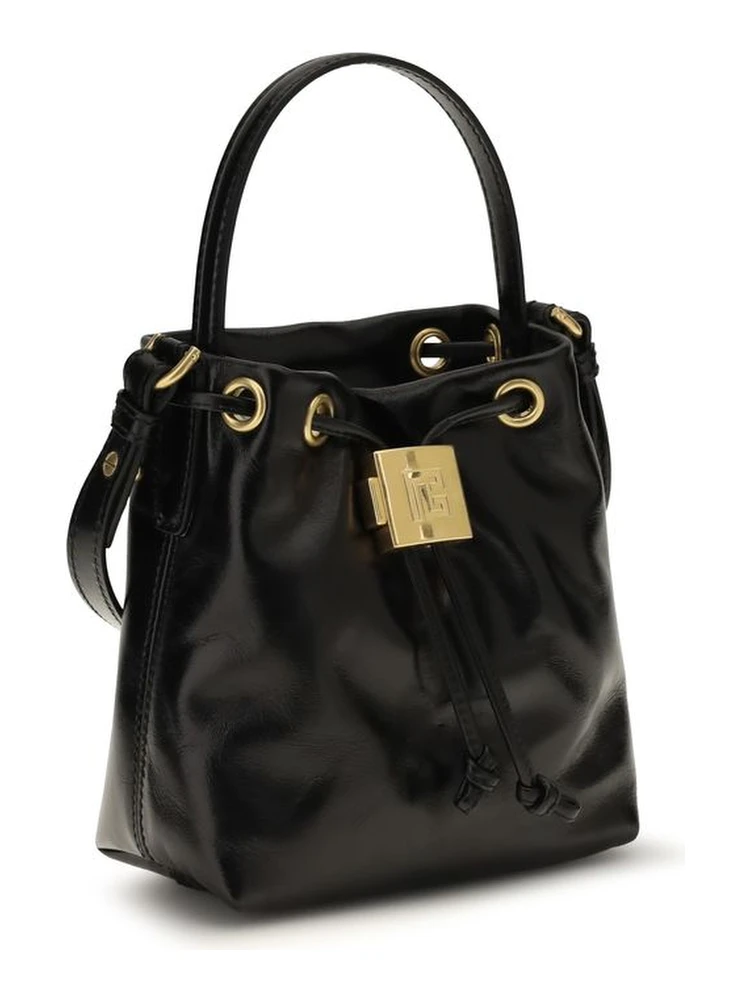 Black Calf Leather Bos Taurus Backet Bag alternative