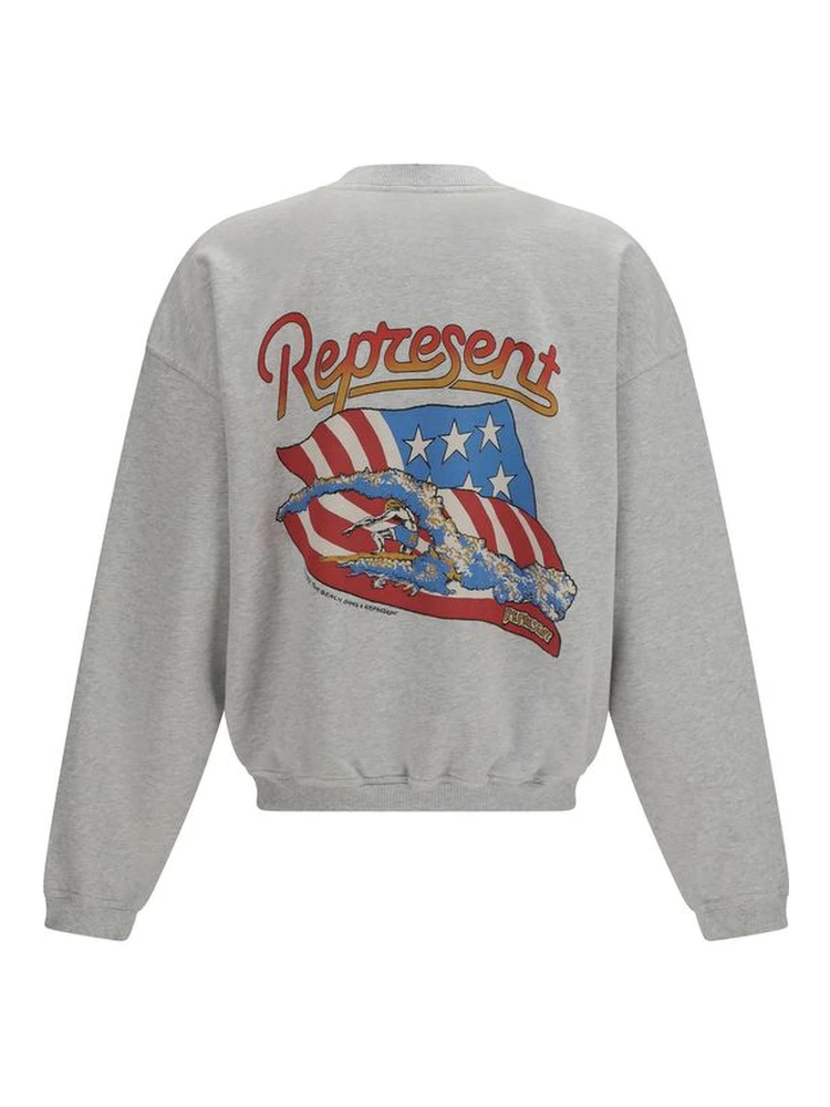 Gray Cotton Sweatshirt alternative