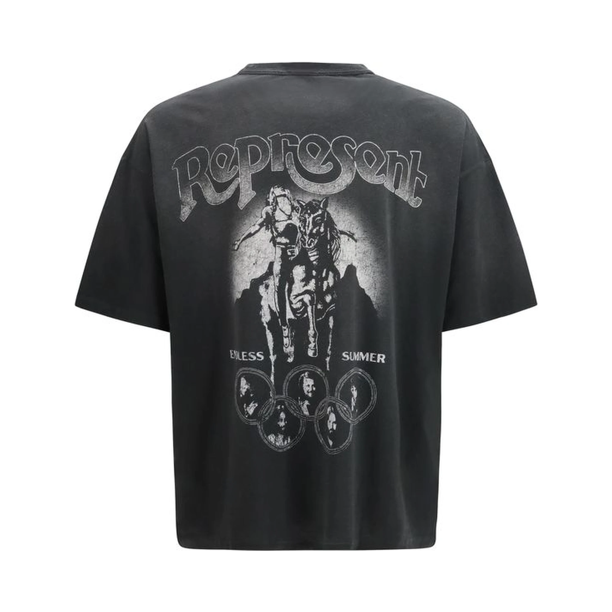 Gray Cotton T-Shirt