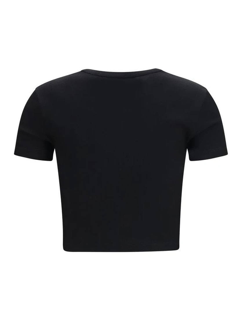 Black Cotton T-Shirt