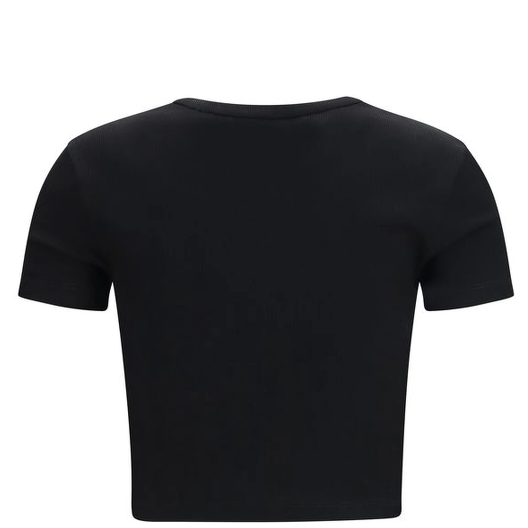 Black Cotton T-Shirt