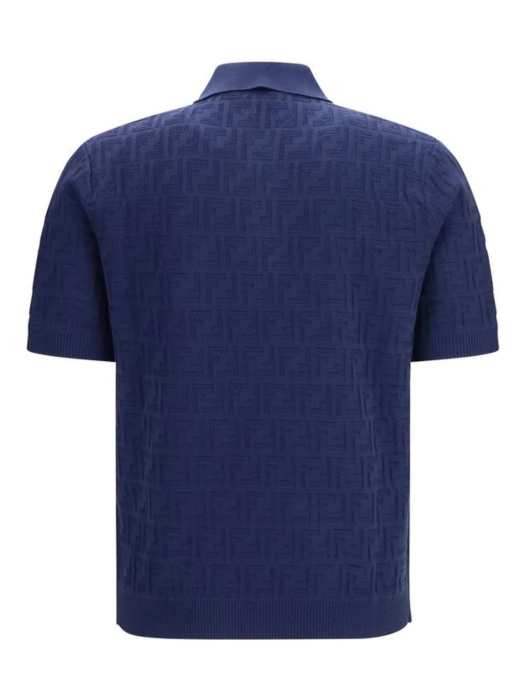 Blue Cotton Polo Shirt alternative