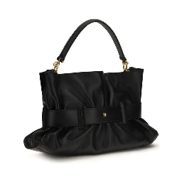 Black Calf Leather Bos Taurus Shoulder Bag