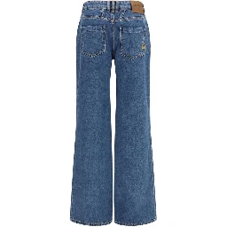 Blue Cotton Jeans Denim
