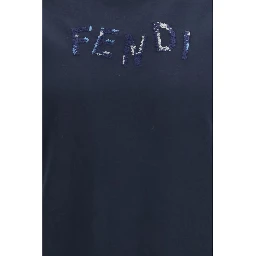 Blue Cotton T-Shirt