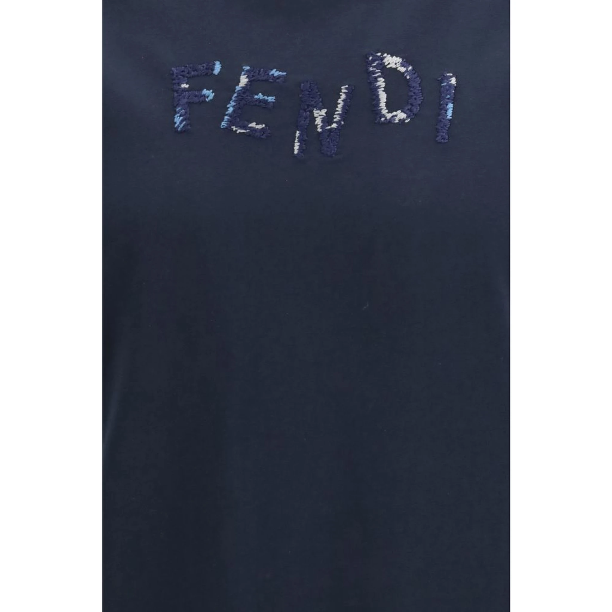 Blue Cotton T-Shirt