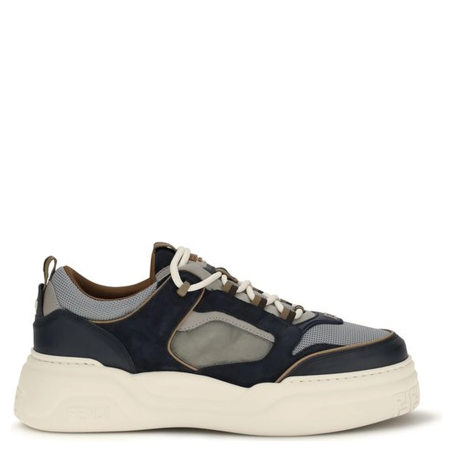 Multicolor Calf Leather Bos Taurus Athletic Sneakers