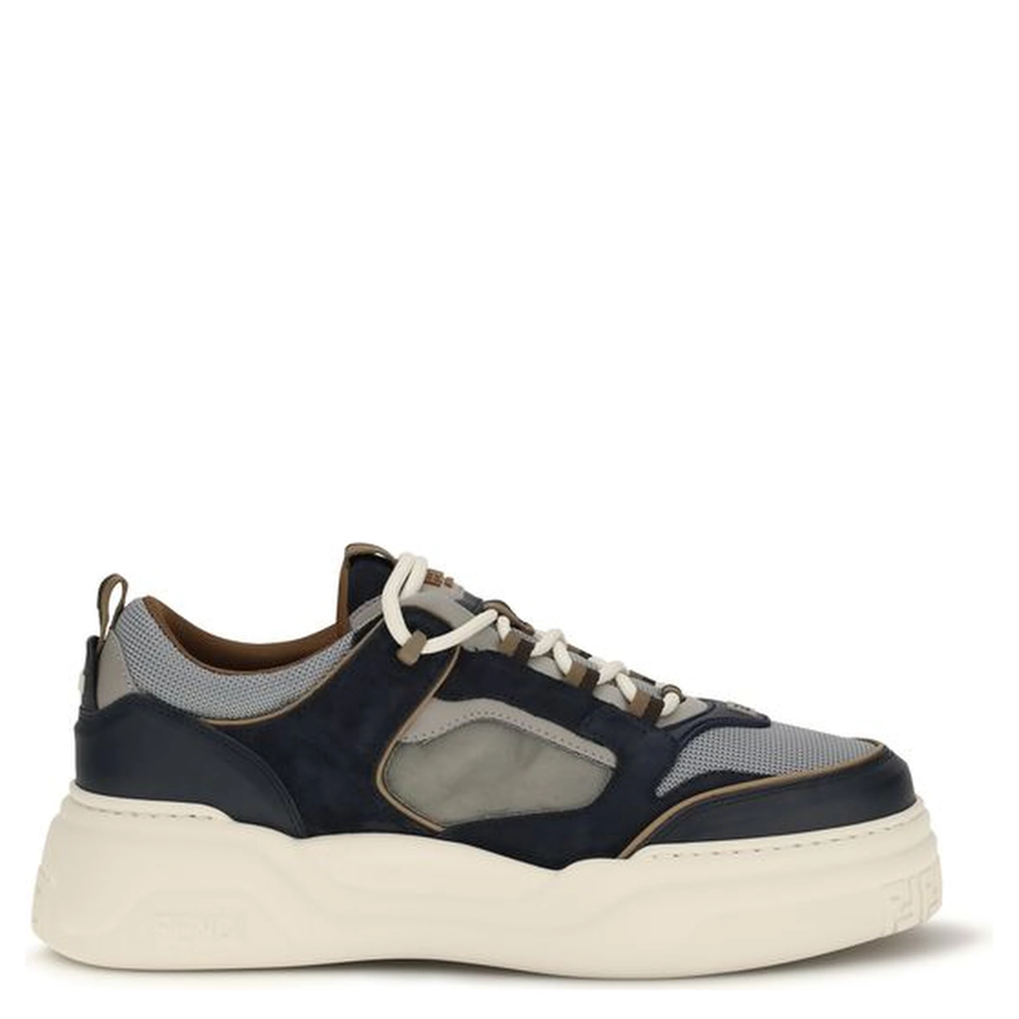 Multicolor Calf Leather Bos Taurus Athletic Sneakers