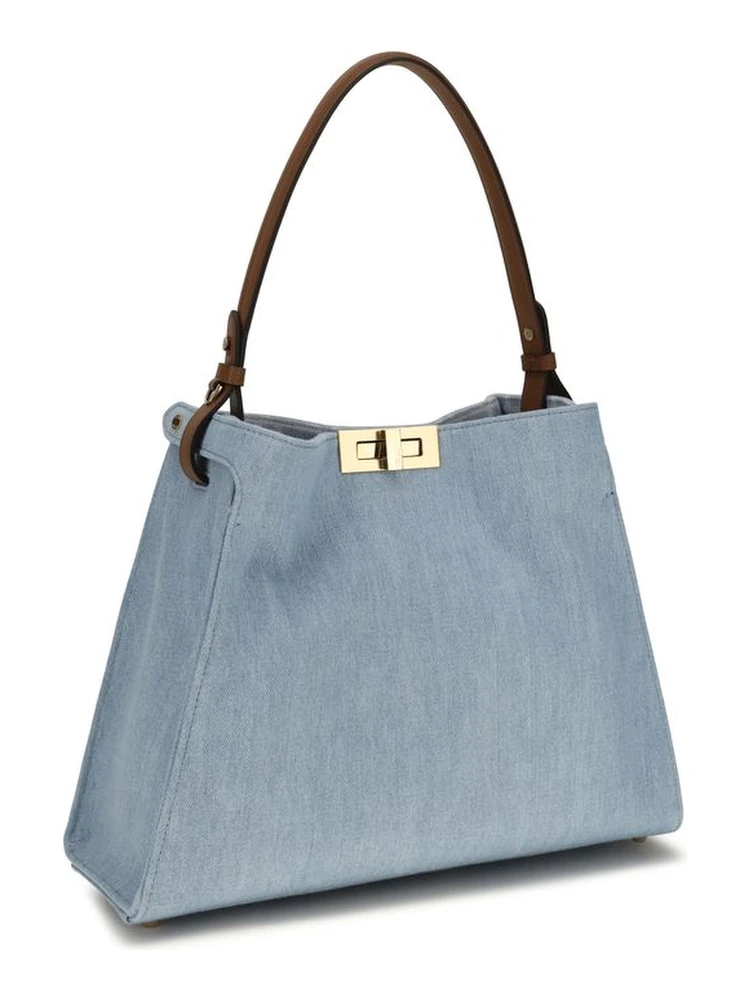 Blue Cotton Handbag alternative