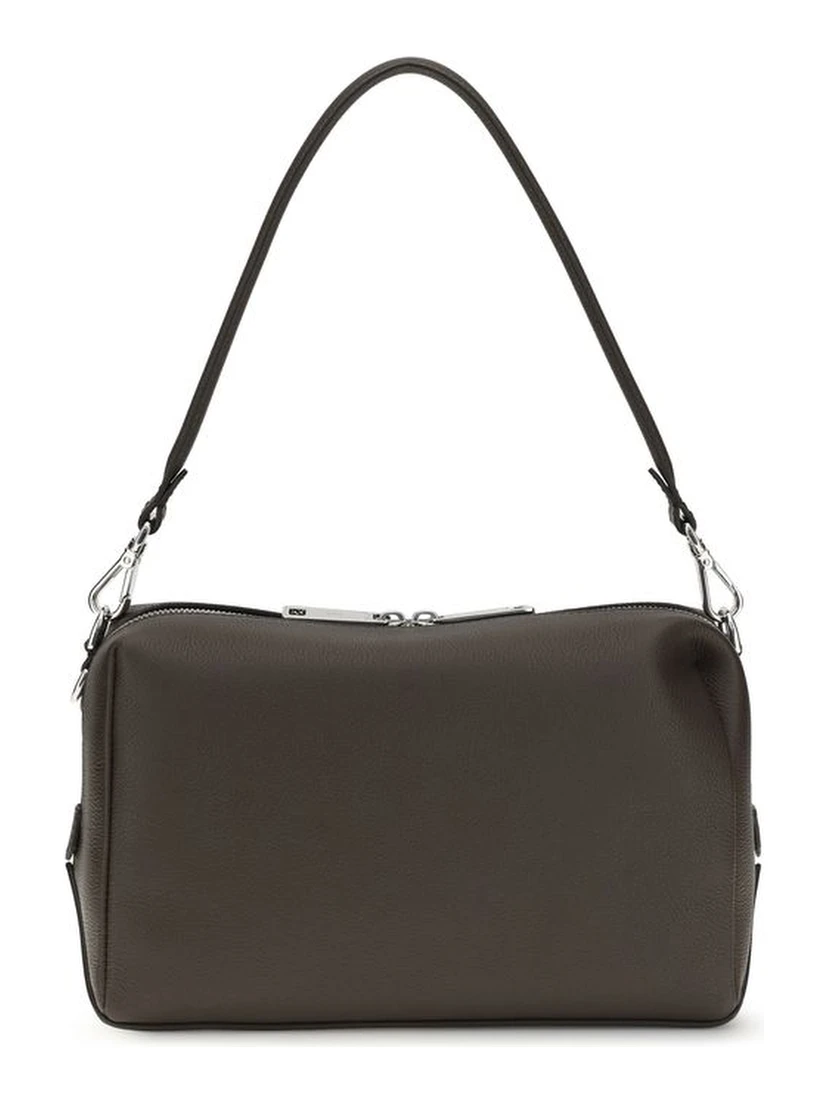 Brown Calf Leather Bos Taurus Shoulder Bag