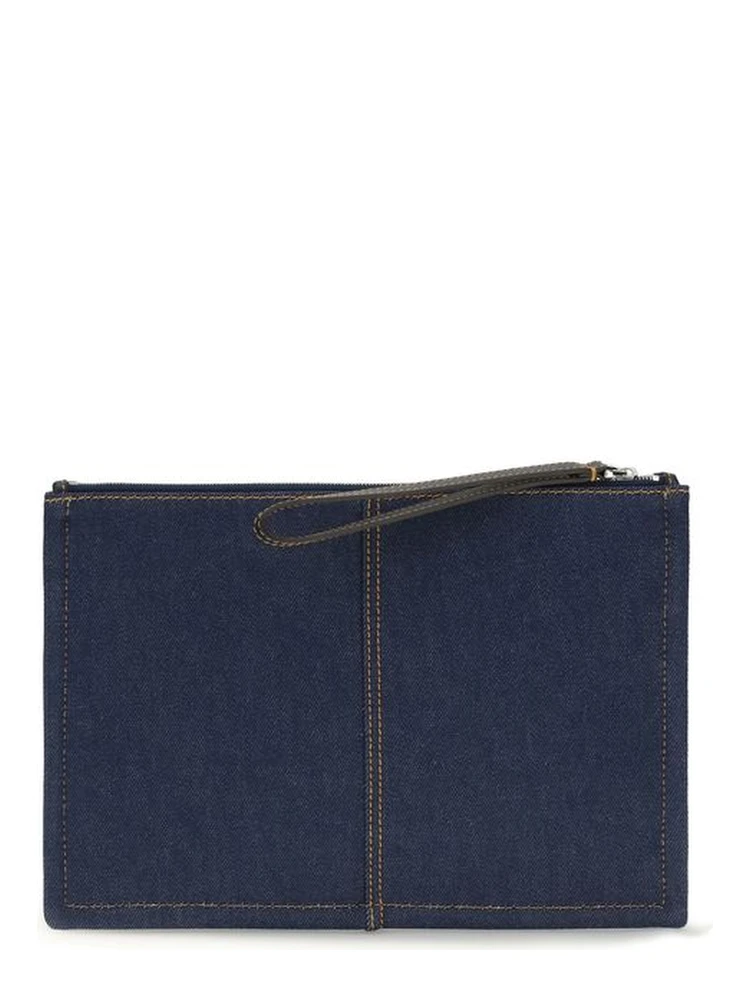 Blue Cotton Clutch Bag alternative