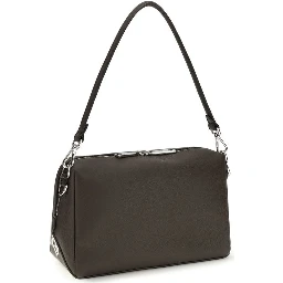 Brown Calf Leather Bos Taurus Shoulder Bag