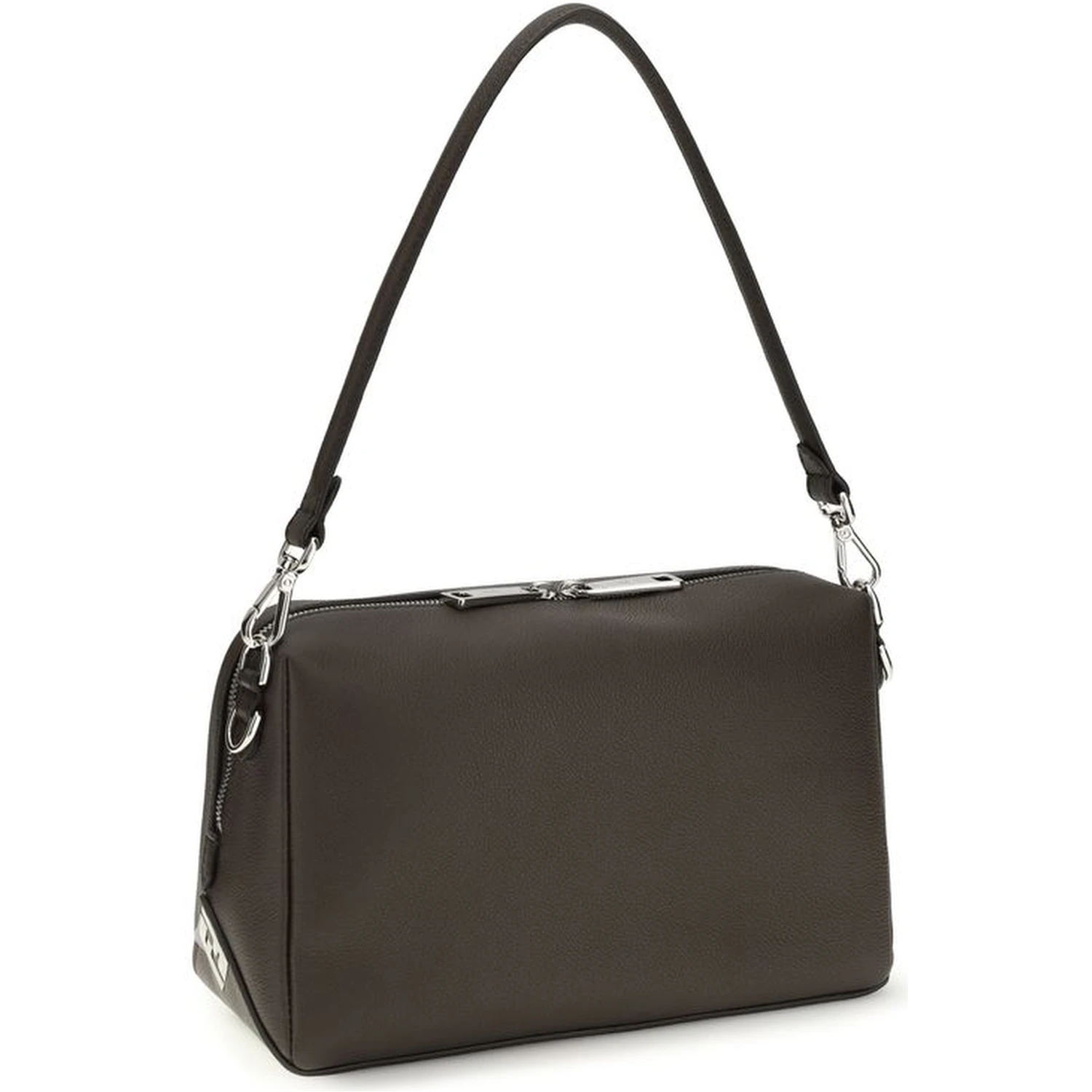 Brown Calf Leather Bos Taurus Shoulder Bag