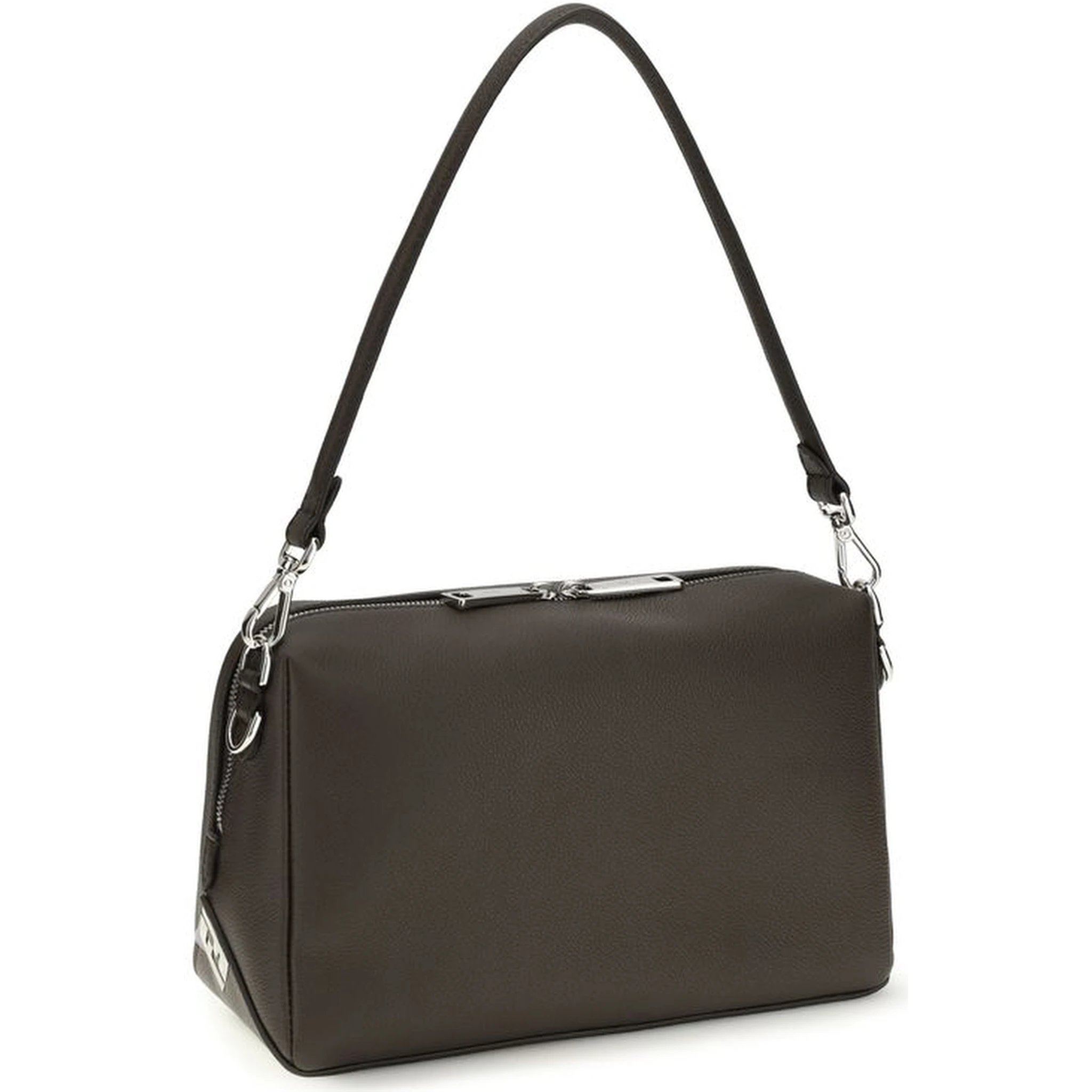 Brown Calf Leather Bos Taurus Shoulder Bag