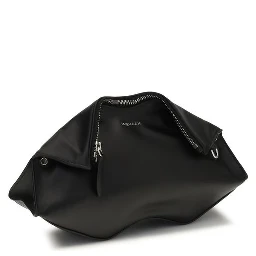 Black Calf Leather Bos Taurus Clutch Bag