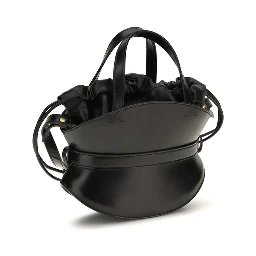 Black Calf Leather Bos Taurus Shoulder Bag