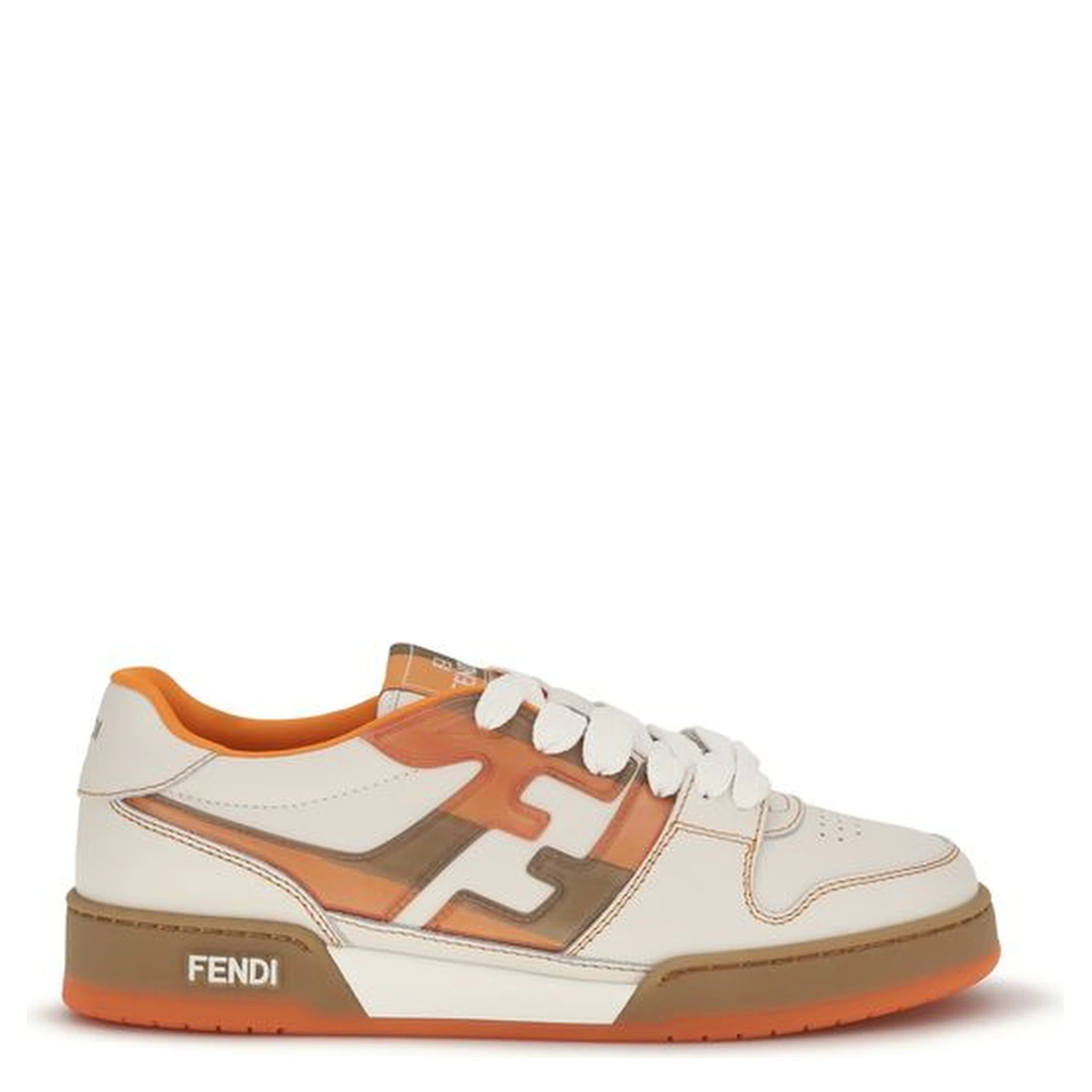 Multicolor Leather Athletic Sneakers
