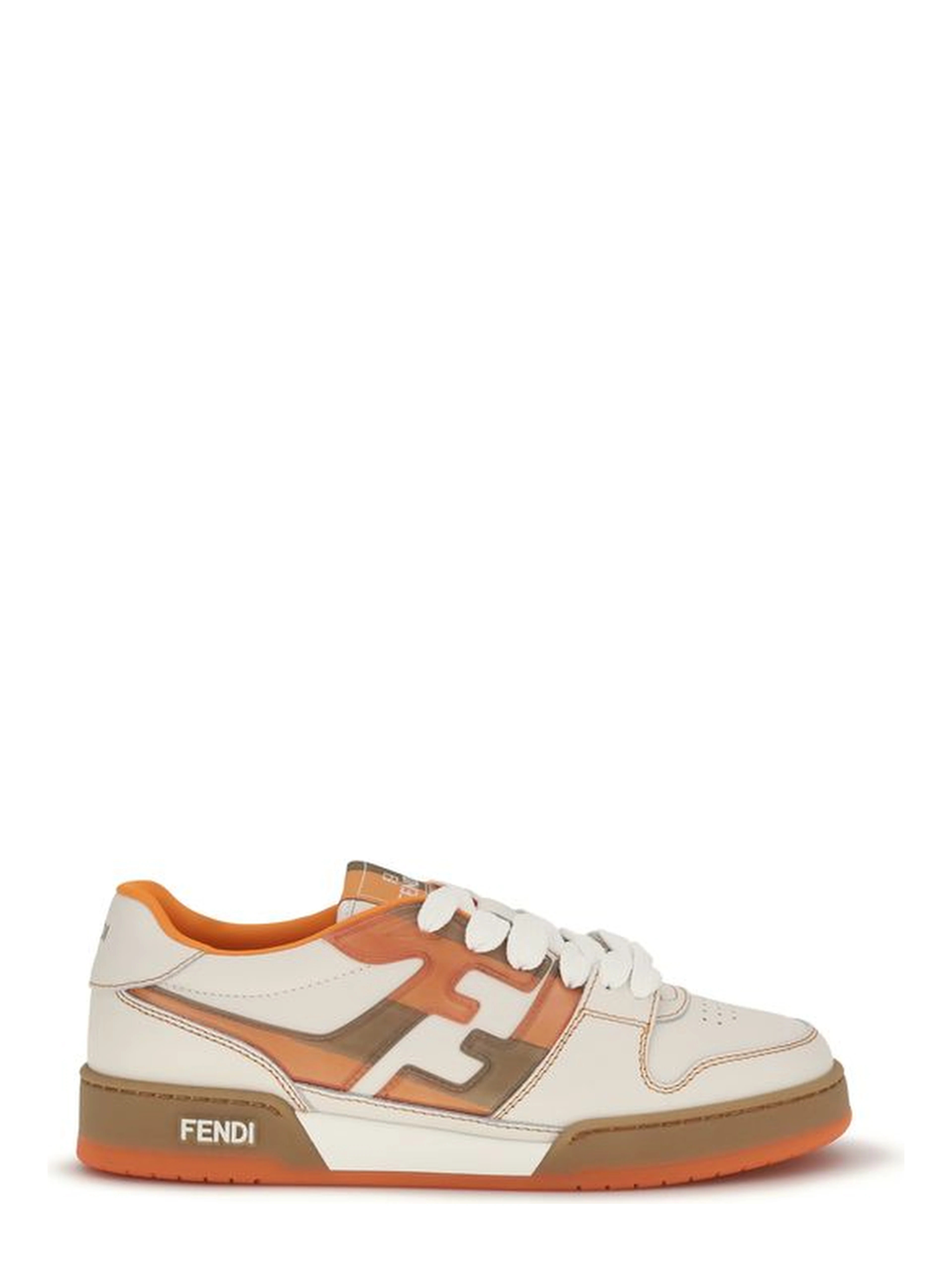 Multicolor Leather Athletic Sneakers