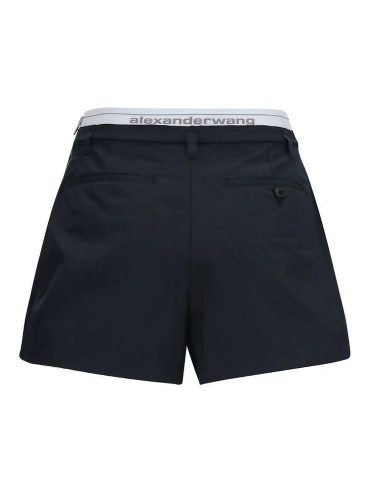 Black Cotton Bermuda Shorts alternative