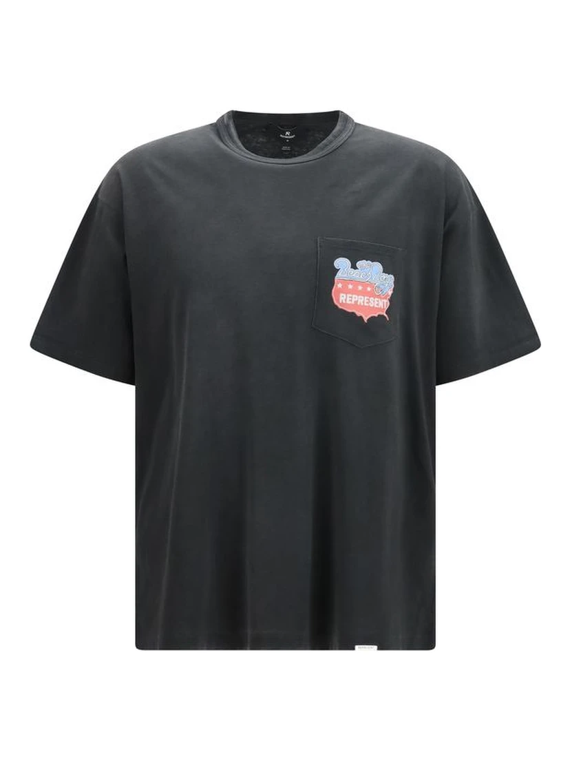 Gray Cotton T-Shirt