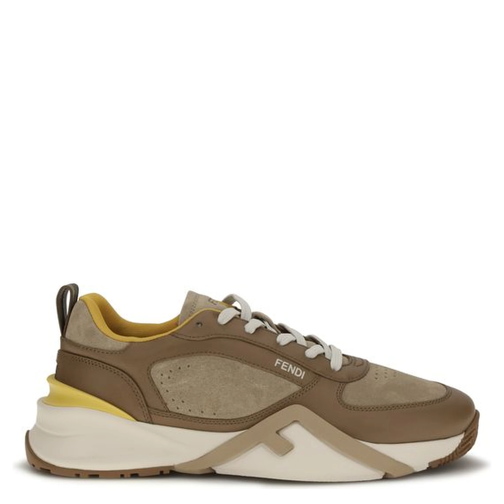 Multicolor Calf Leather Bos Taurus Athletic Sneakers