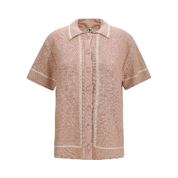 Multicolor Cotton Shortsleeve Shirt
