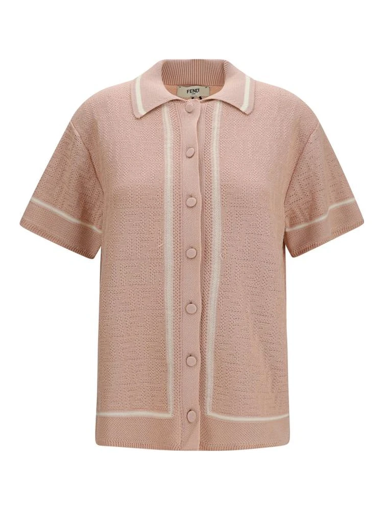 Multicolor Cotton Shortsleeve Shirt