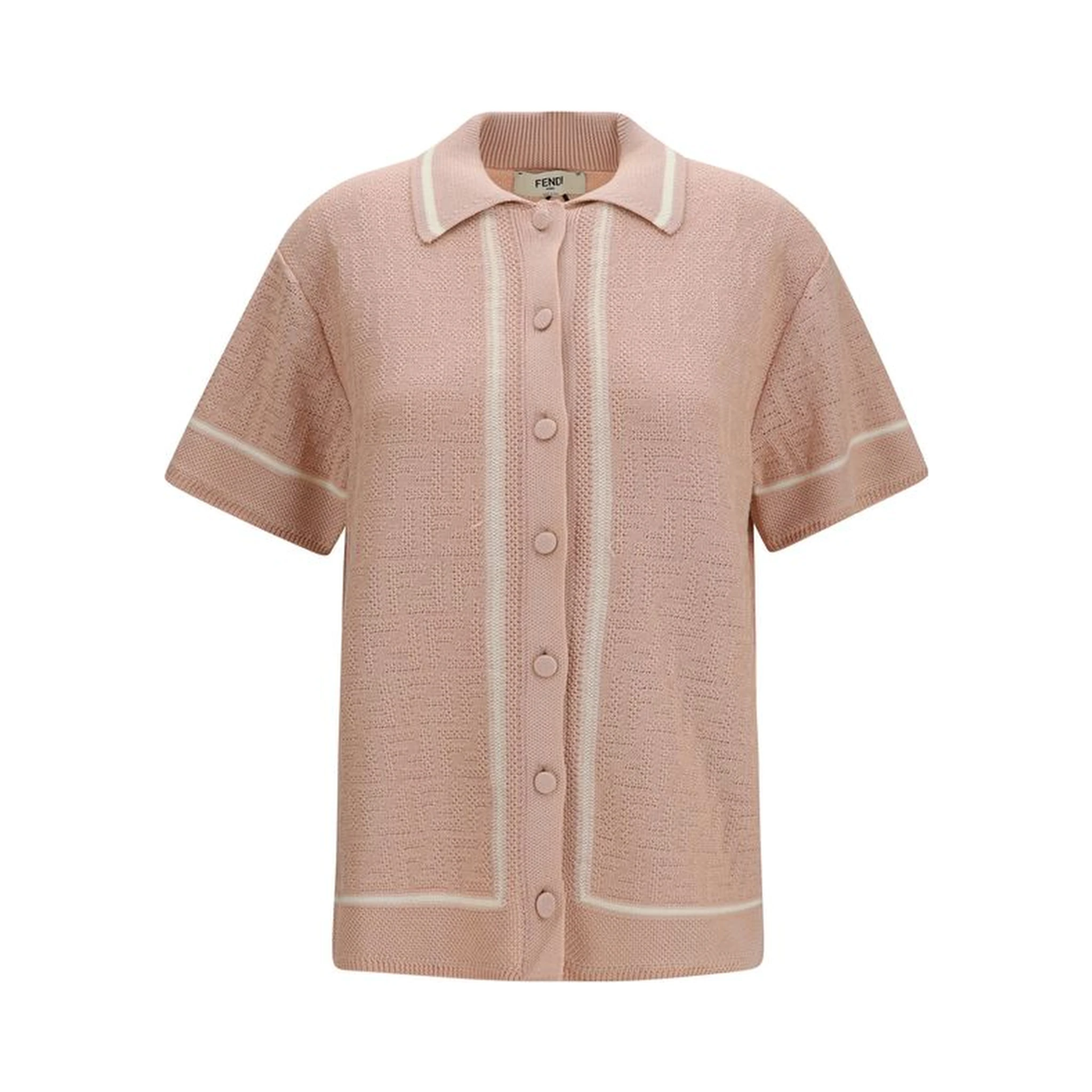 Multicolor Cotton Shortsleeve Shirt